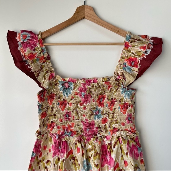 House Of Harlow 1960 Zoey Khaki Maxi Dress - Picture 3 of 12